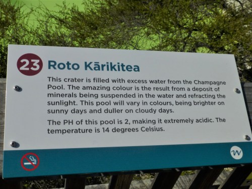 Green lake sign edited